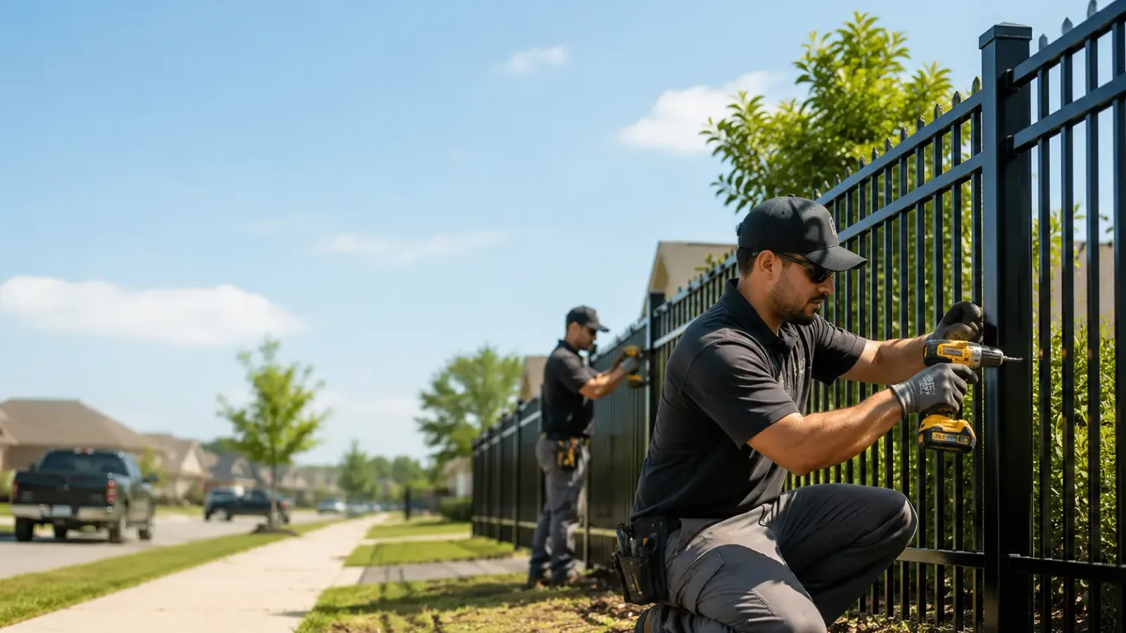 Metal Fence Installation in Lead Hill, AR